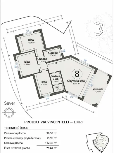 Na predaj 4-izbový dom, 112 m²