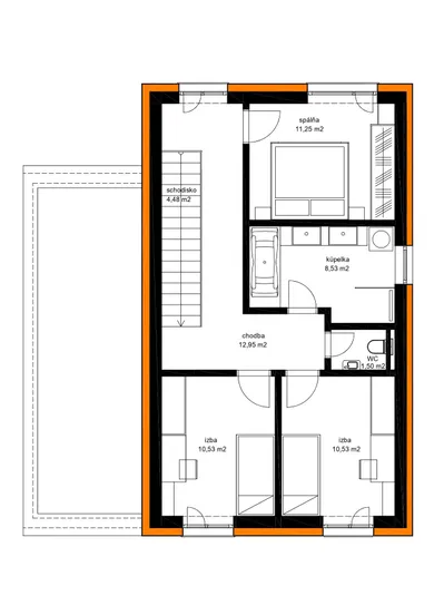 Na predaj pozemok, 131 m², Skalica, Čulenova