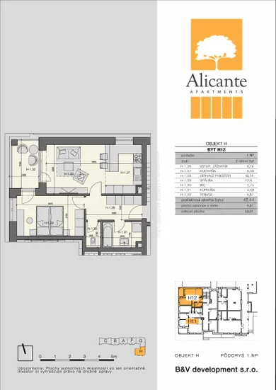 Na prenájom 2-izbový byt, 48 m², Dunajská Streda
