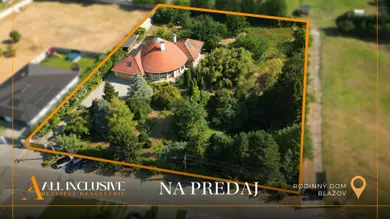 Na predaj 9-izbový dom, 550 m², Kútniky