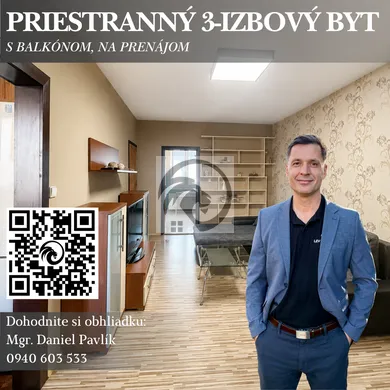 Mieszkania na wynajem, 3-pokojowe, Levice · €730