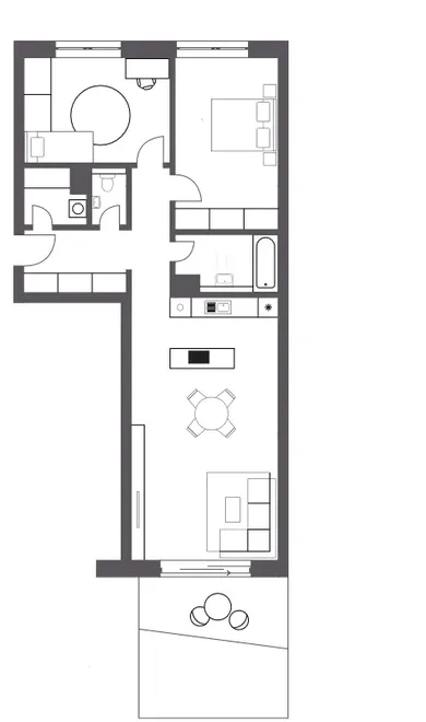 Na predaj 3-izbový byt, 87 m², Banská Bystrica, Muškátová ulica