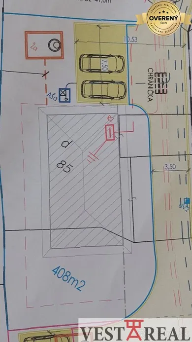Na predaj pozemok, 360 m², Malá Mača