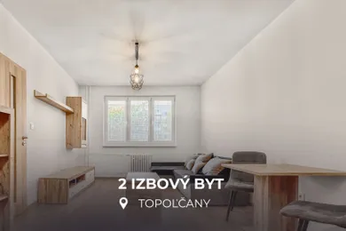 Byty na prenájom 2-izbový, Topoľčany · €550