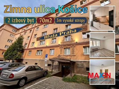 Mieszkania na sprzedaż, 3-pokojowe, Košice-Staré Mesto · €239 000