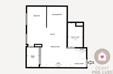 Na predaj byt v Bratislava-Vajnory · €169 000 · Novostavba