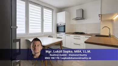 Mieszkania na sprzedaż, 2-pokojowe, Košice-Juh · €240 000