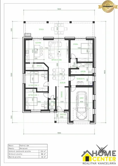 Na predaj dom, 181 m², Marcelová, Hlavná
