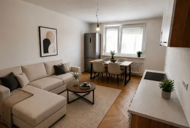 Apartments for sale, 2-room in Bratislava-Petržalka · €220,000