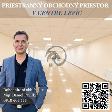 Komerčné priestory na prenájom, Levice · €1 775
