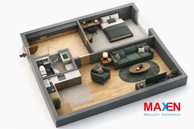 Na predaj 2-izbový byt, 40 m², Košice-Západ, Gudernova