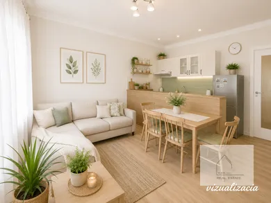 Na predaj 1-izbový byt, 48 m², Vráble, Sídl. Lúky