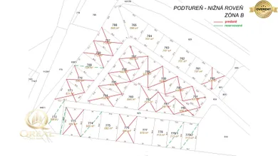 Na predaj pozemok v Podtureň · €68 265 · Pôvodný stav