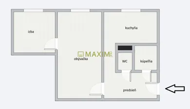 Na predaj byt v Bratislava-Podunajské Biskupice · €178 000 · Čiastočná rekonštrukcia