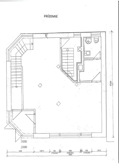 Na prenájom komerčné, 130 m², Nitra, Mlynská